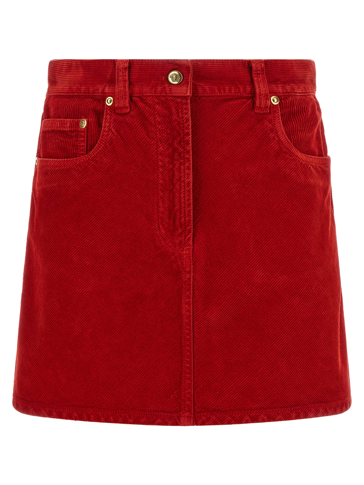 Versace Women Corduroy Skirt VERSACE