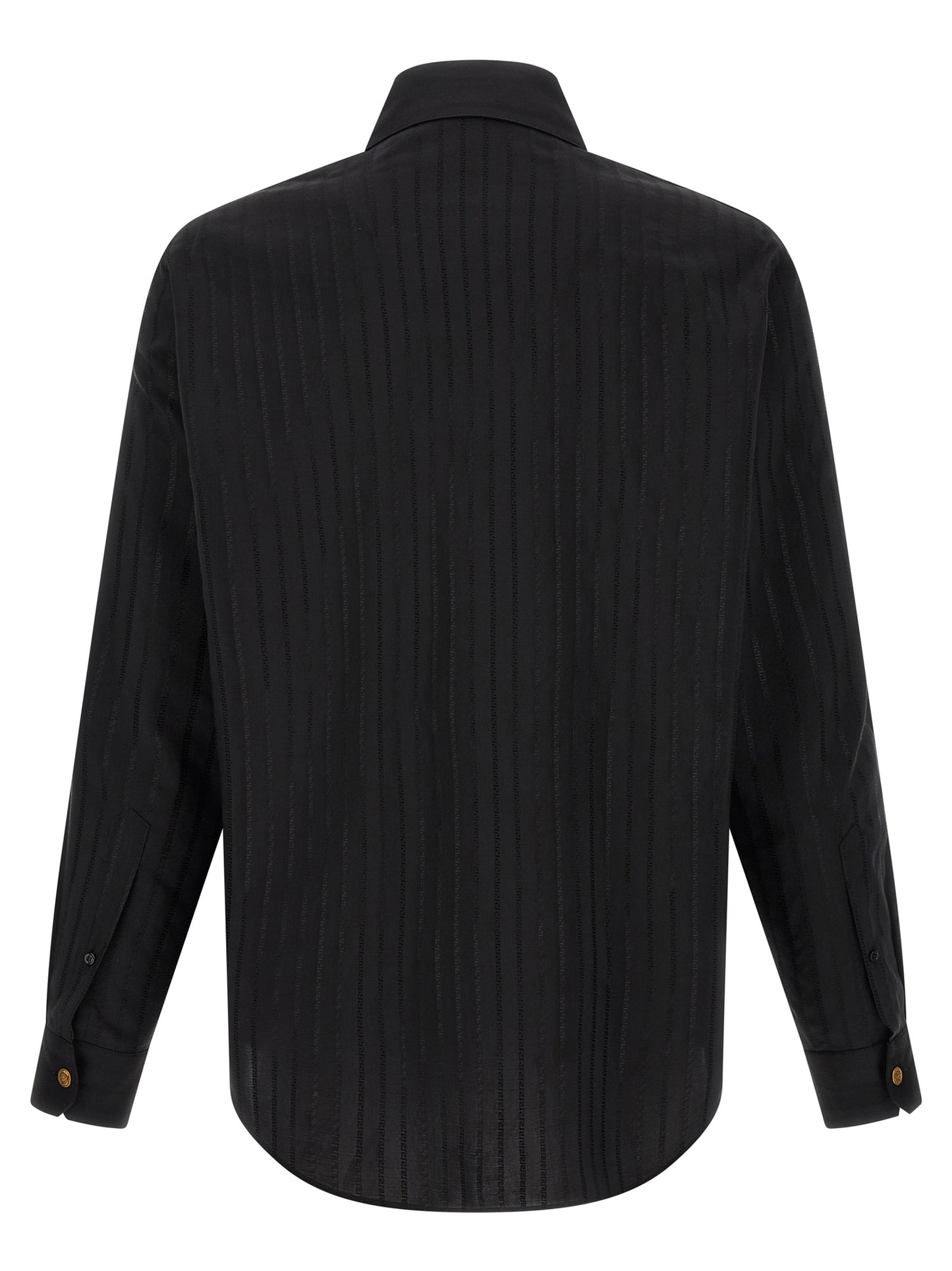 Versace Men Jacquard Silk Shirt VERSACE
