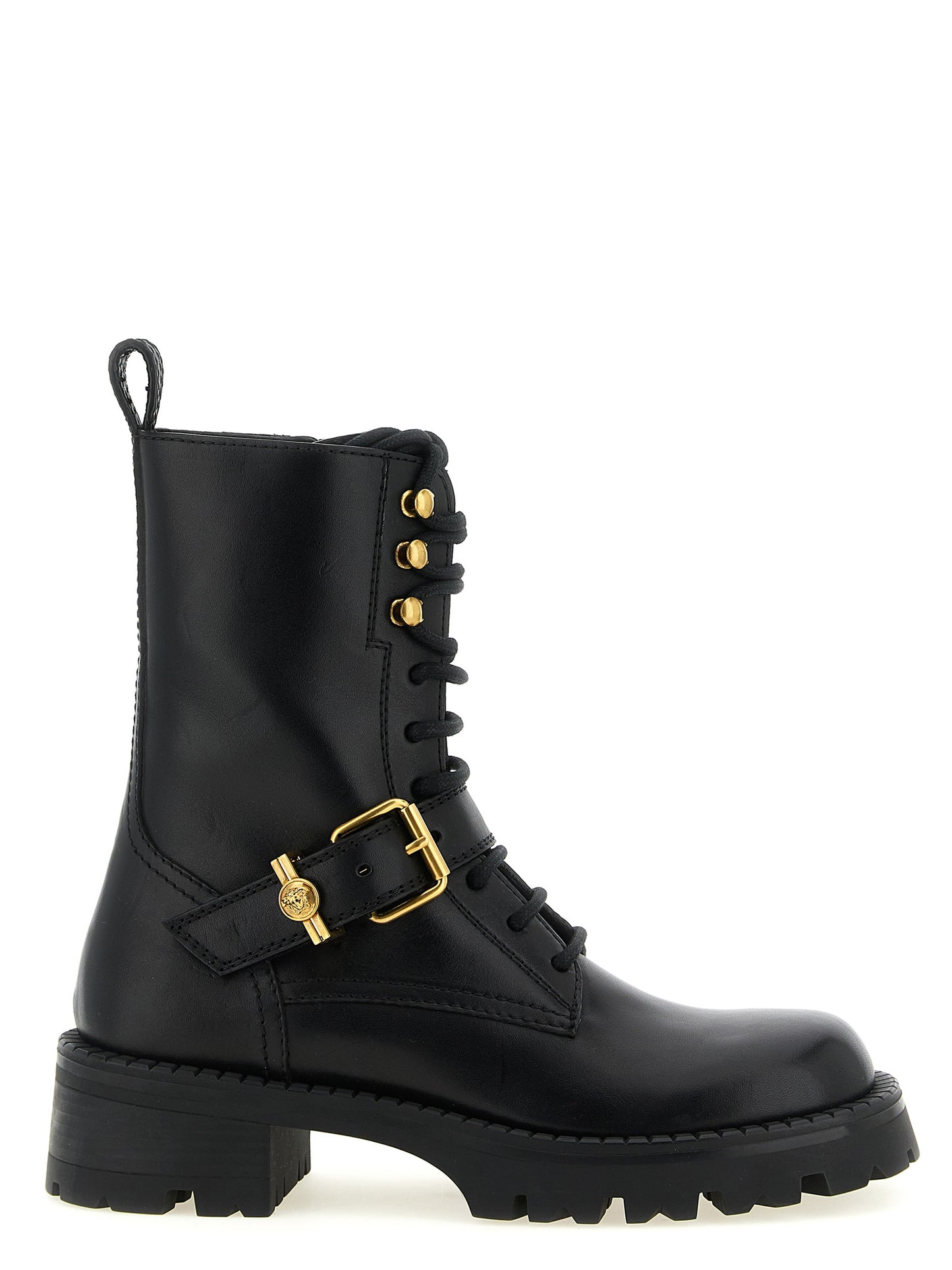 Versace Women Ankle Boots With Buckle VERSACE