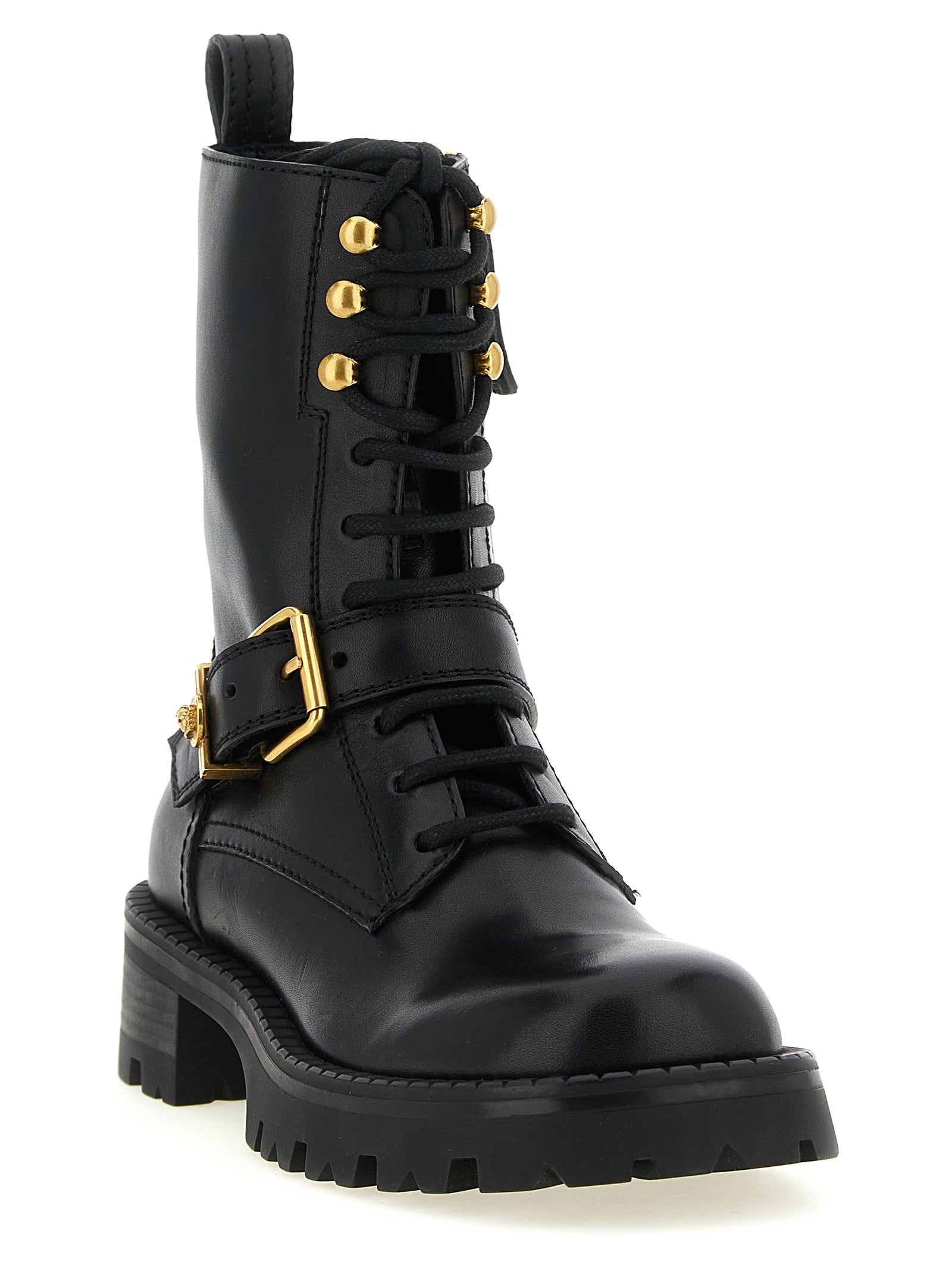 Versace Women Ankle Boots With Buckle VERSACE