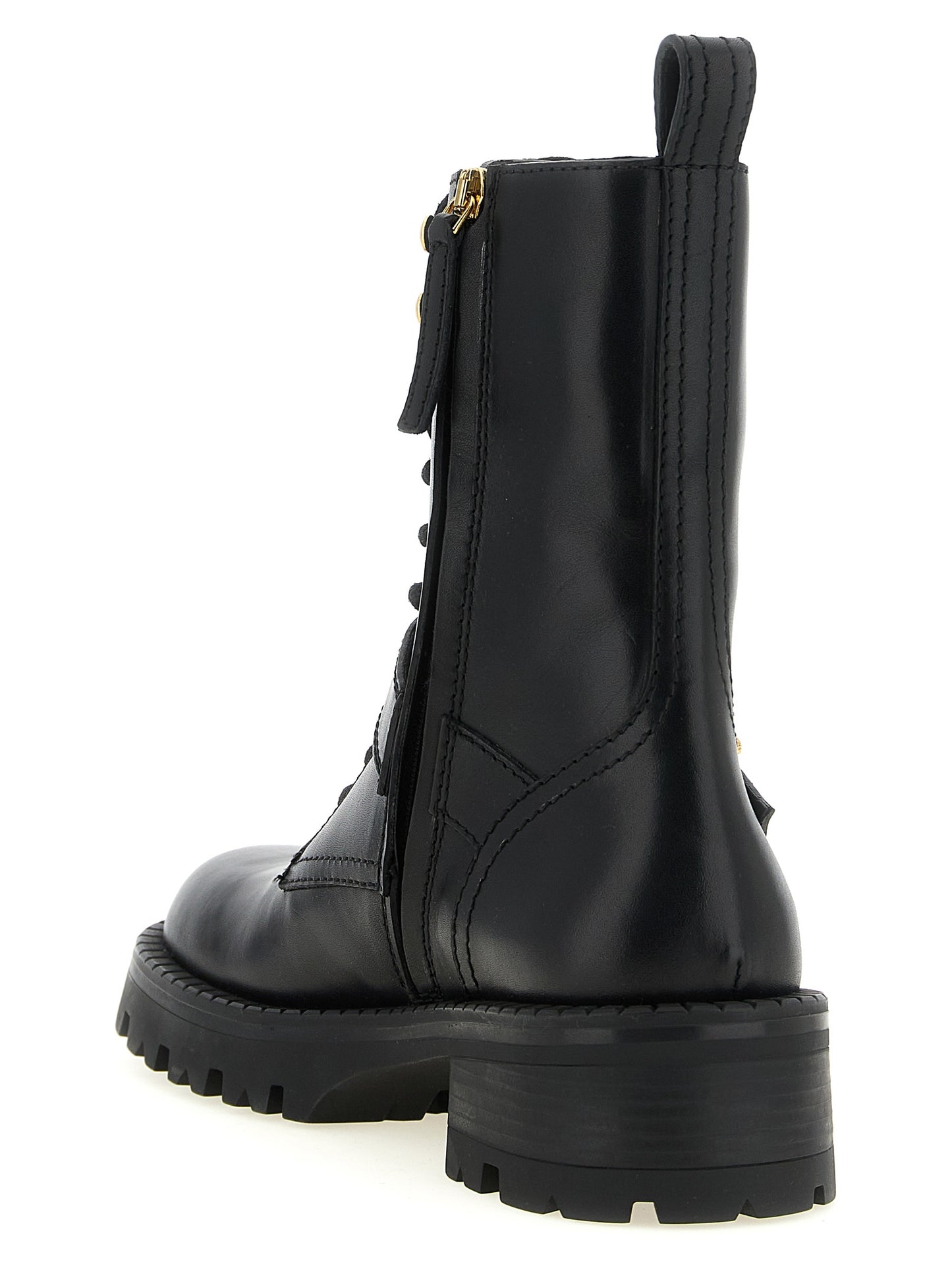 Versace Women Ankle Boots With Buckle VERSACE