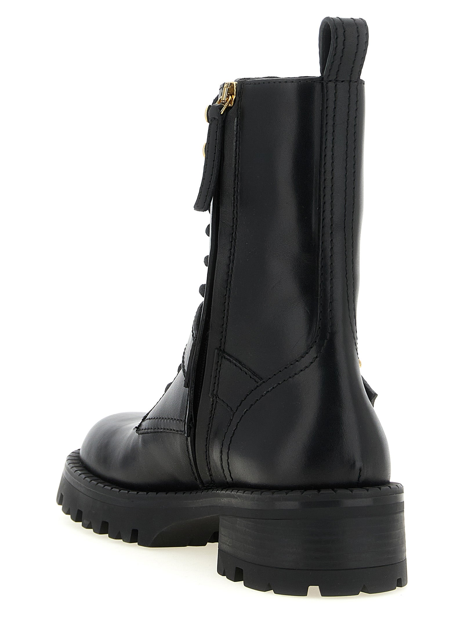 Versace Women Ankle Boots With Buckle VERSACE