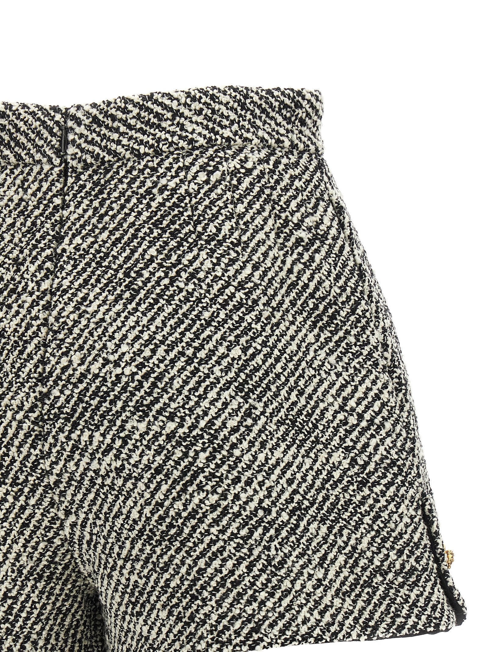 Versace Women Bouclé Wool Shorts VERSACE