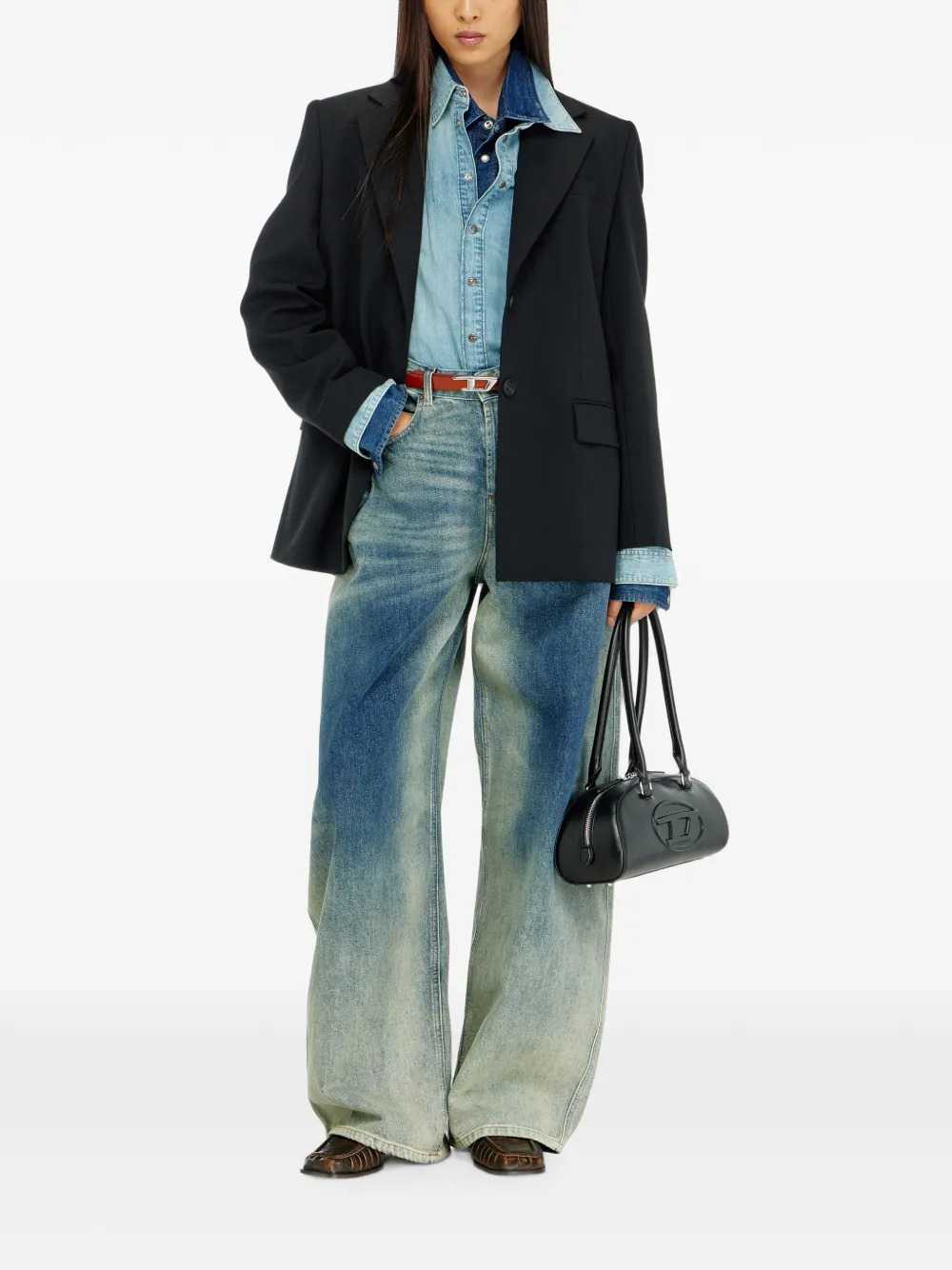 Diesel Women 1987 D-Khelz High-Rise Relaxed Jeans DIESEL