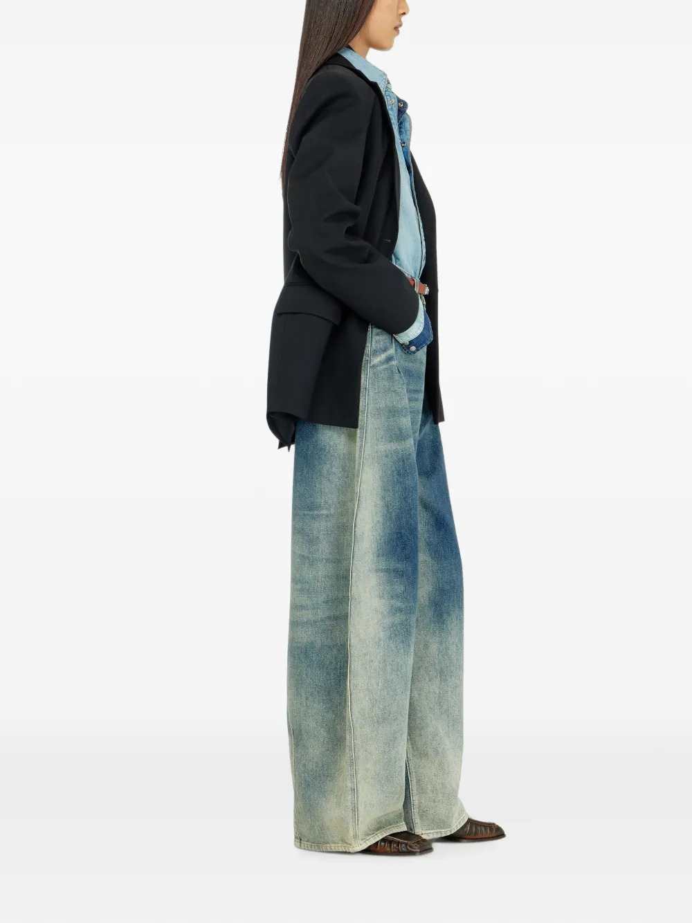 Diesel Women 1987 D-Khelz High-Rise Relaxed Jeans DIESEL
