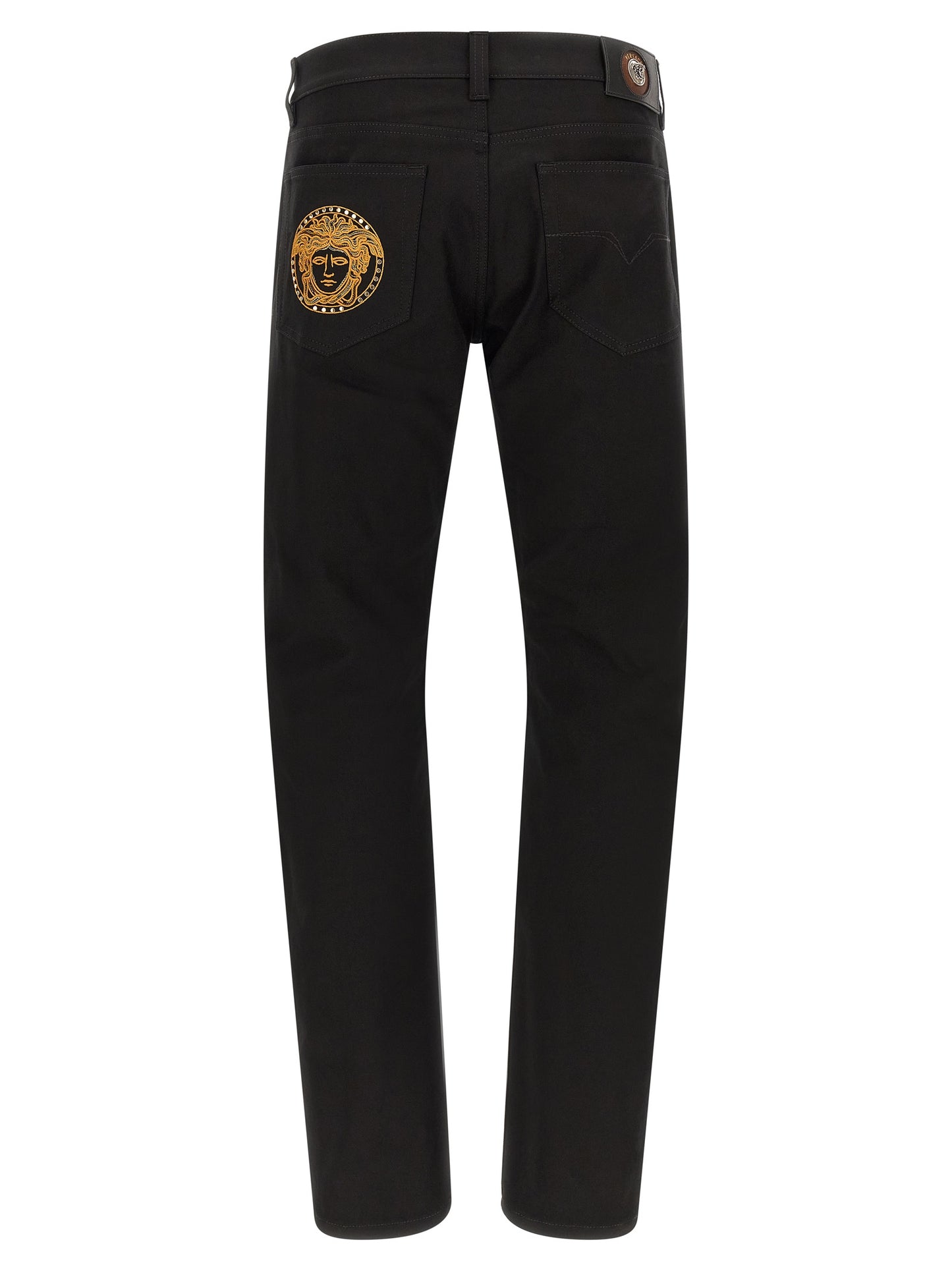 Versace Men Medusa Embroidery Jeans VERSACE