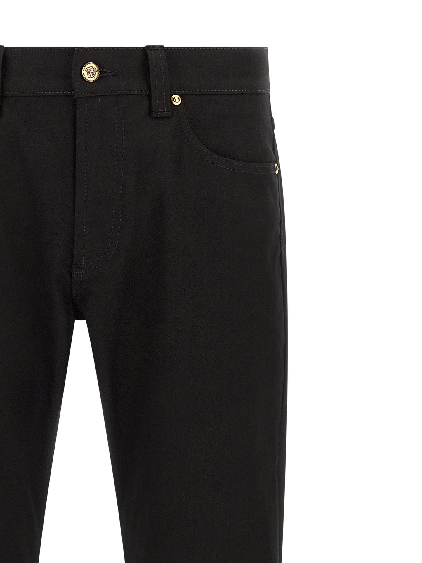 Versace Men Medusa Embroidery Jeans VERSACE