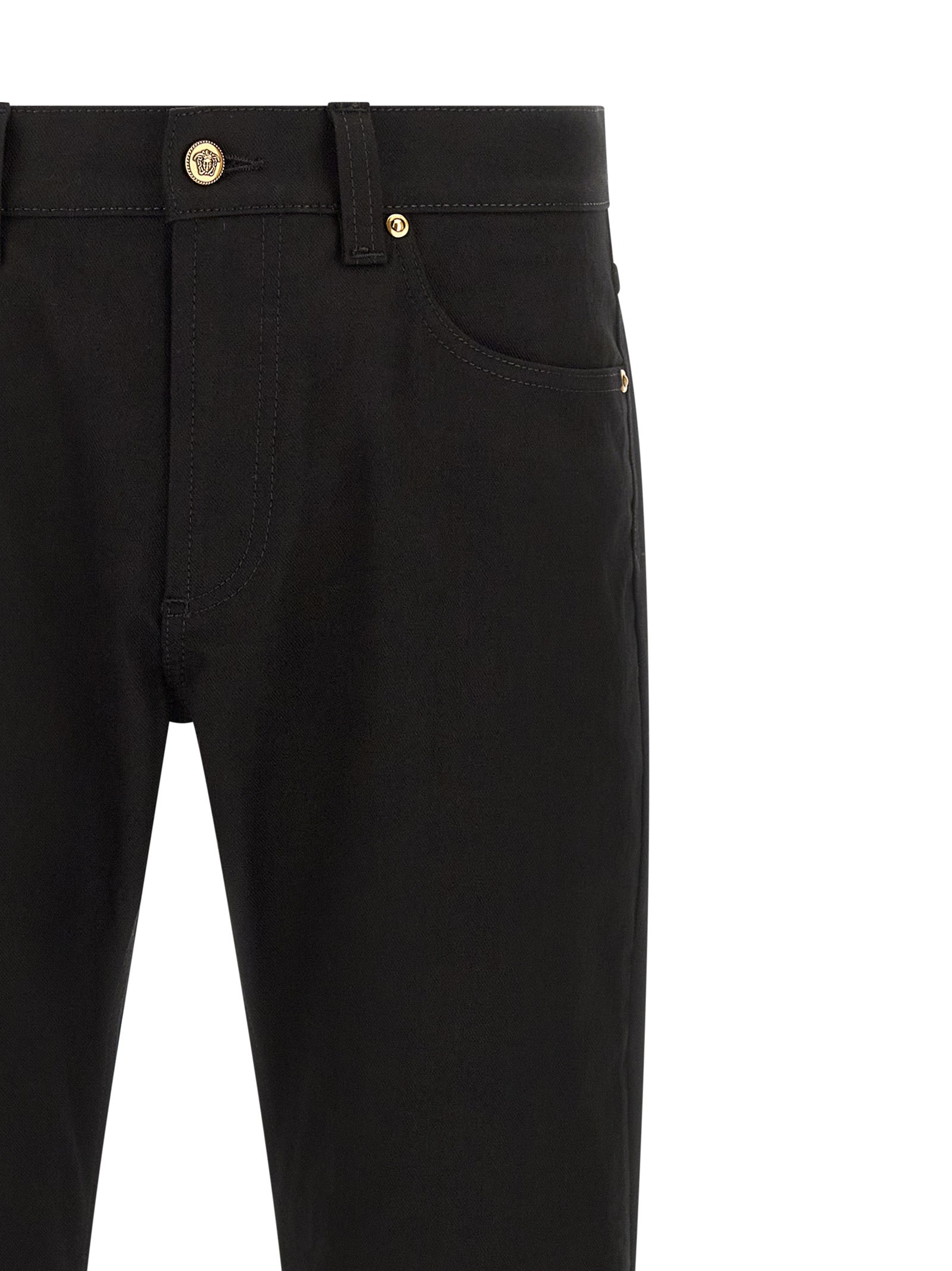 Versace Men Medusa Embroidery Jeans VERSACE