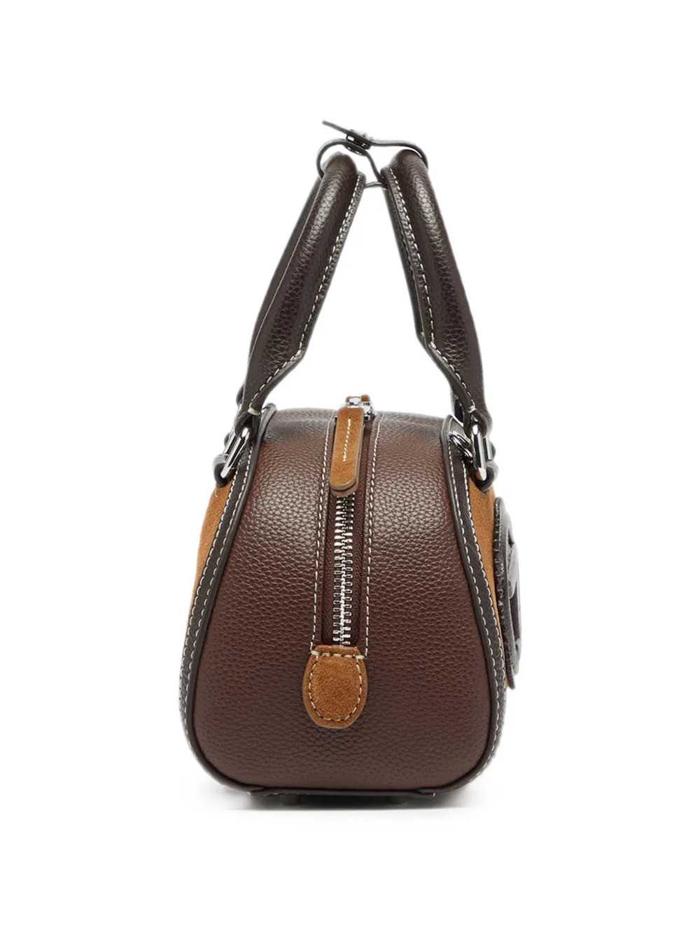 Diesel Women 1Dr Dome - Small Bowling Bag In Suede And Pu DIESEL