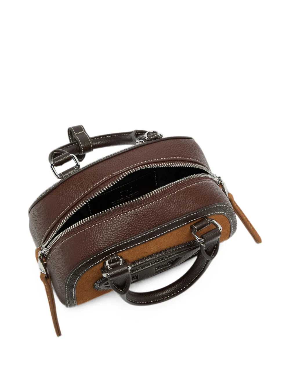 Diesel Women 1Dr Dome - Small Bowling Bag In Suede And Pu DIESEL