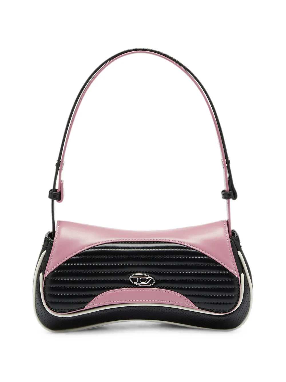 Diesel Women Play Clutch With Color-Block Design DIESEL