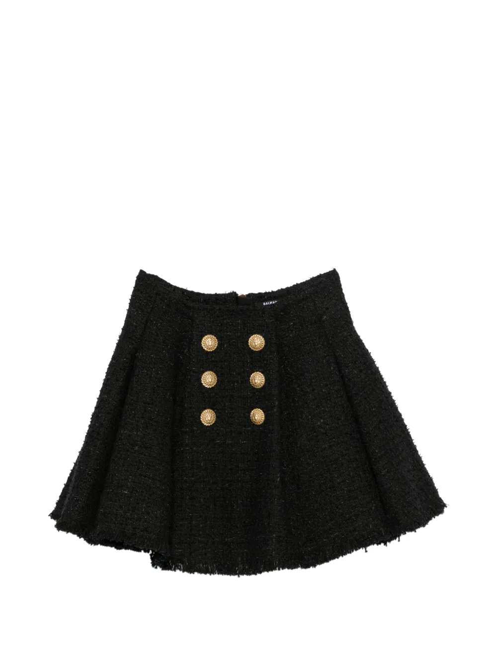 Balmain Women Flared Tweed Skirt BALMAIN