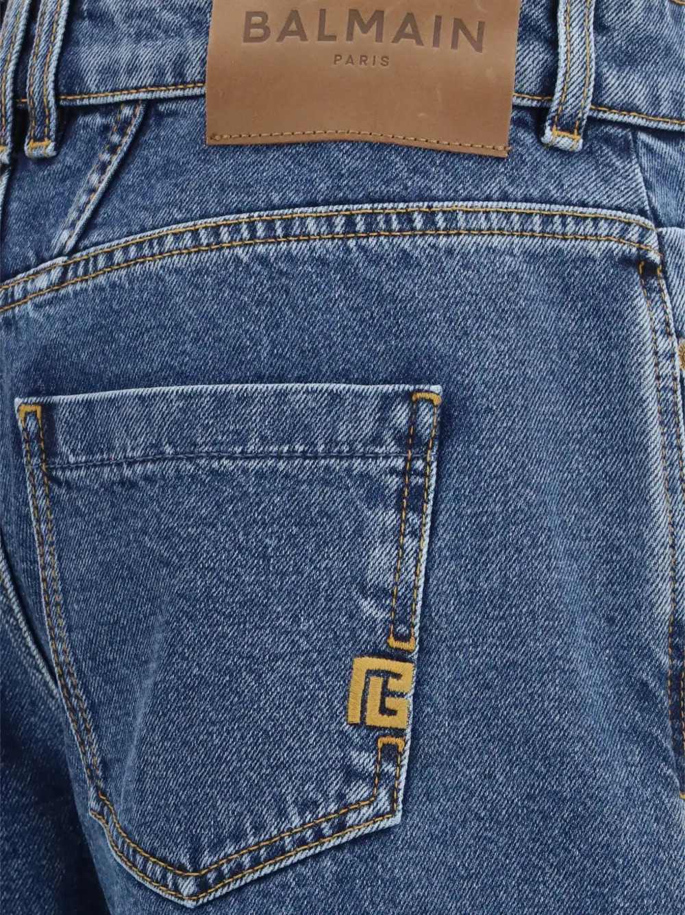 Balmain Women Wide-Leg Jeans BALMAIN