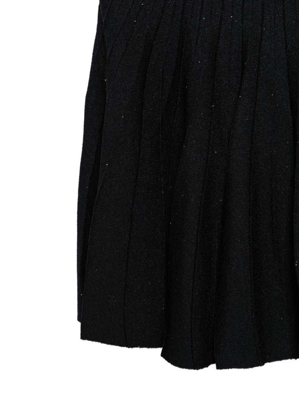 Balmain Women Ribbed Sequin Dress BALMAIN