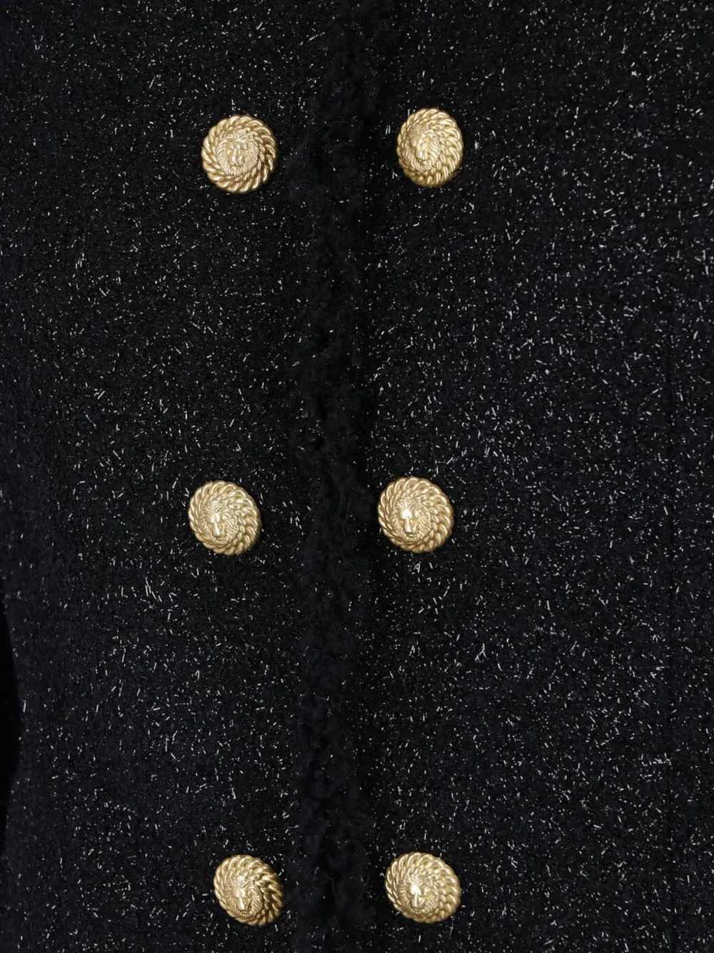 Balmain Women Tweed Jacket With Lion-Head Buttons BALMAIN