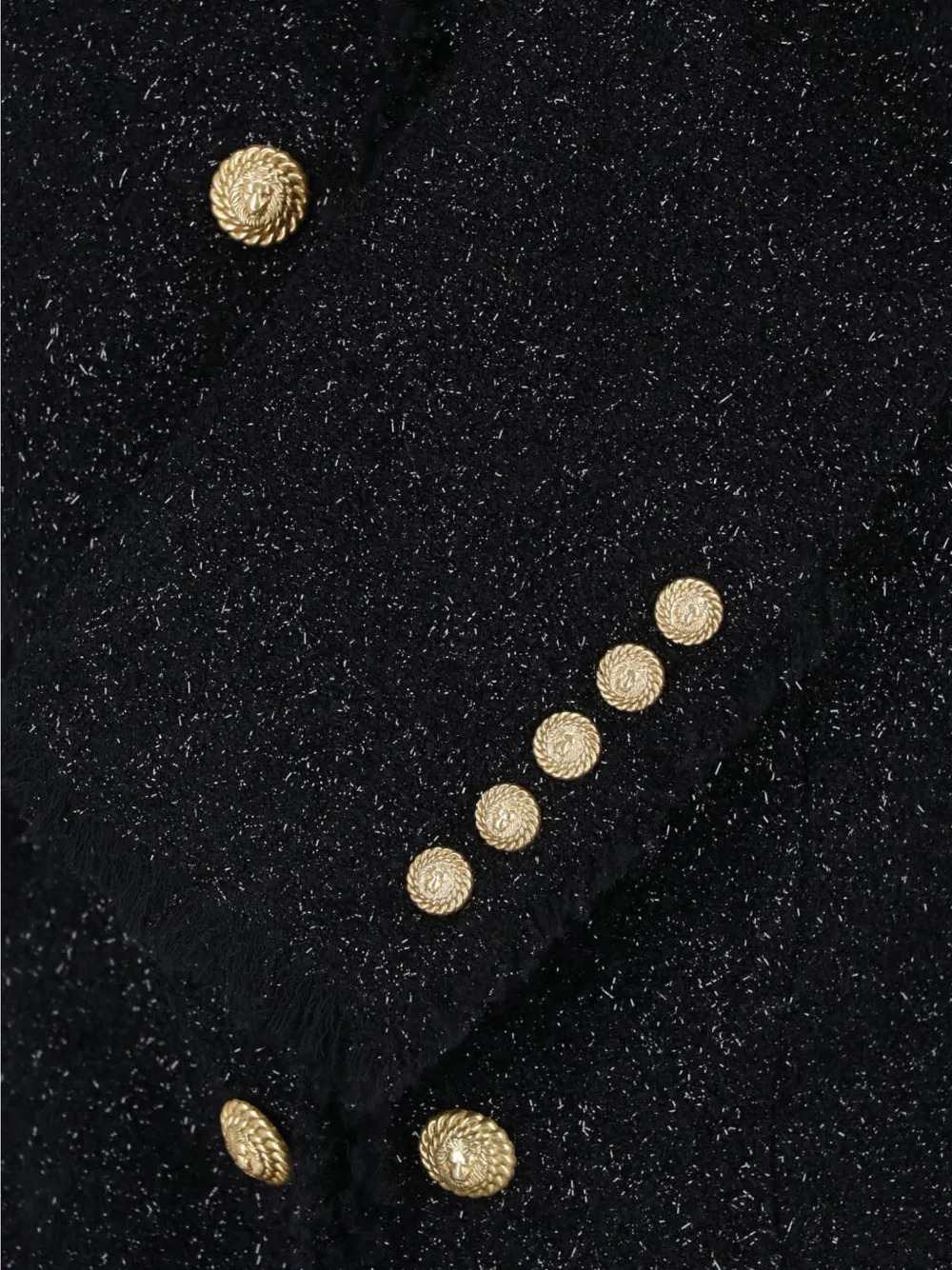 Balmain Women Tweed Jacket With Lion-Head Buttons BALMAIN