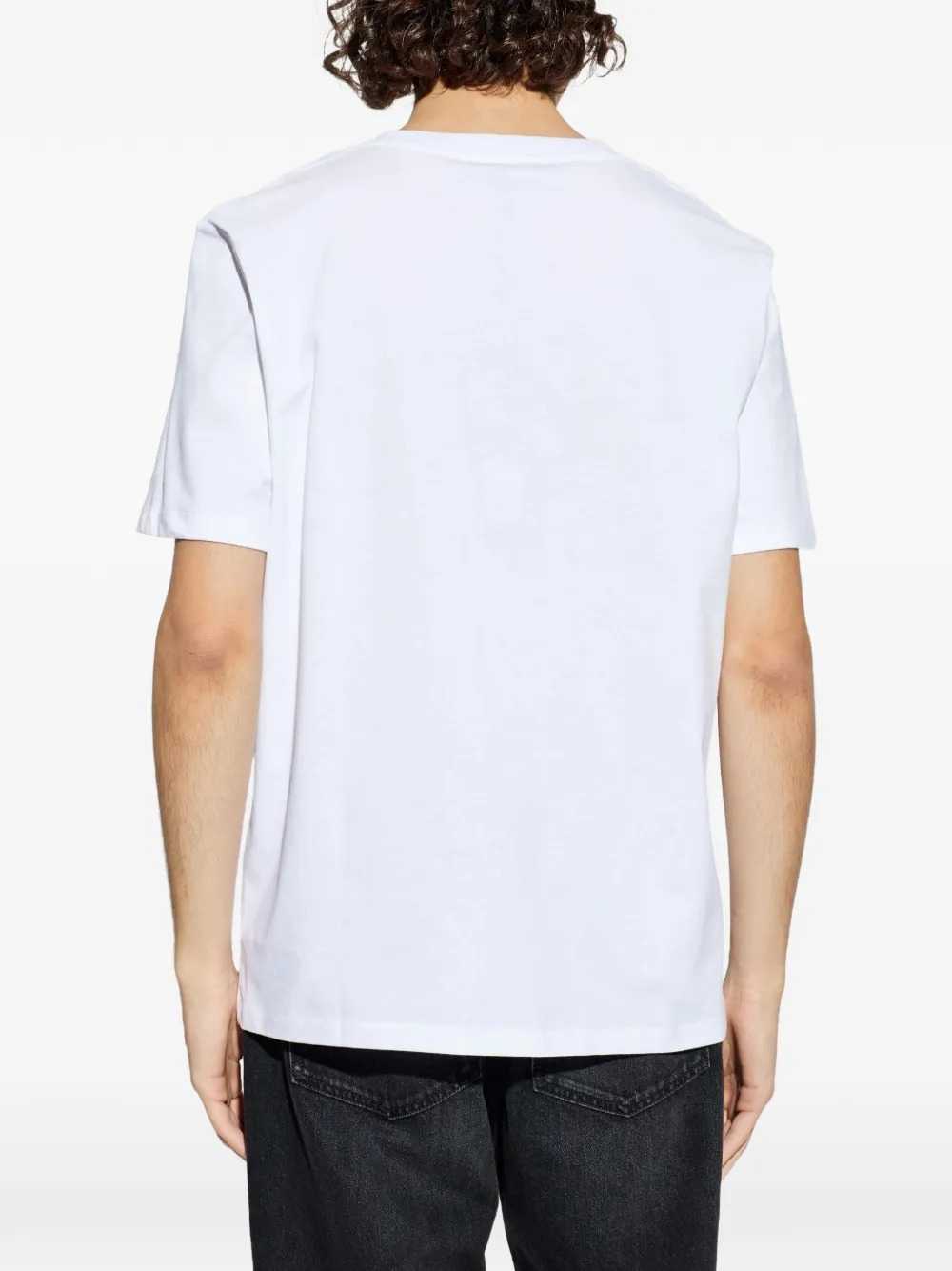 Balmain Men Balmain Paris Print T-Shirt BALMAIN