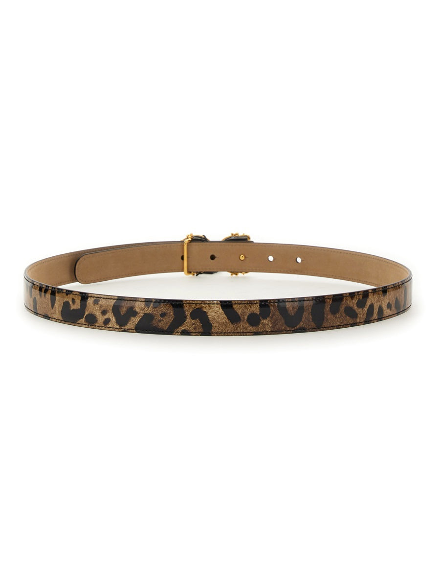 Dolce & Gabbana Women Leopard Print Belt DOLCE & GABBANA
