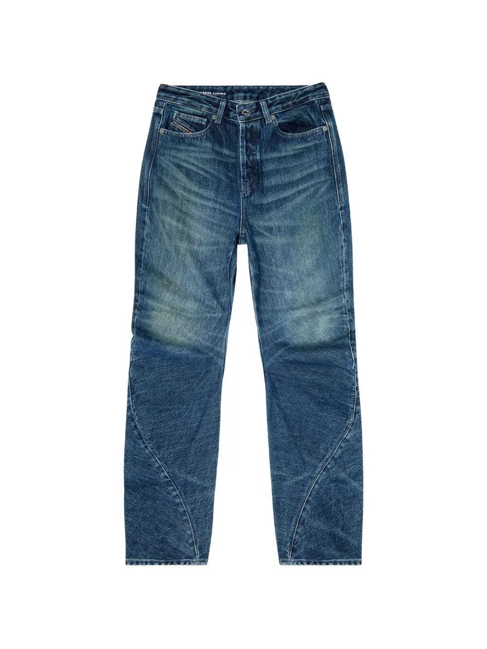 Diesel Women D-Twisty Tapered Jeans DIESEL