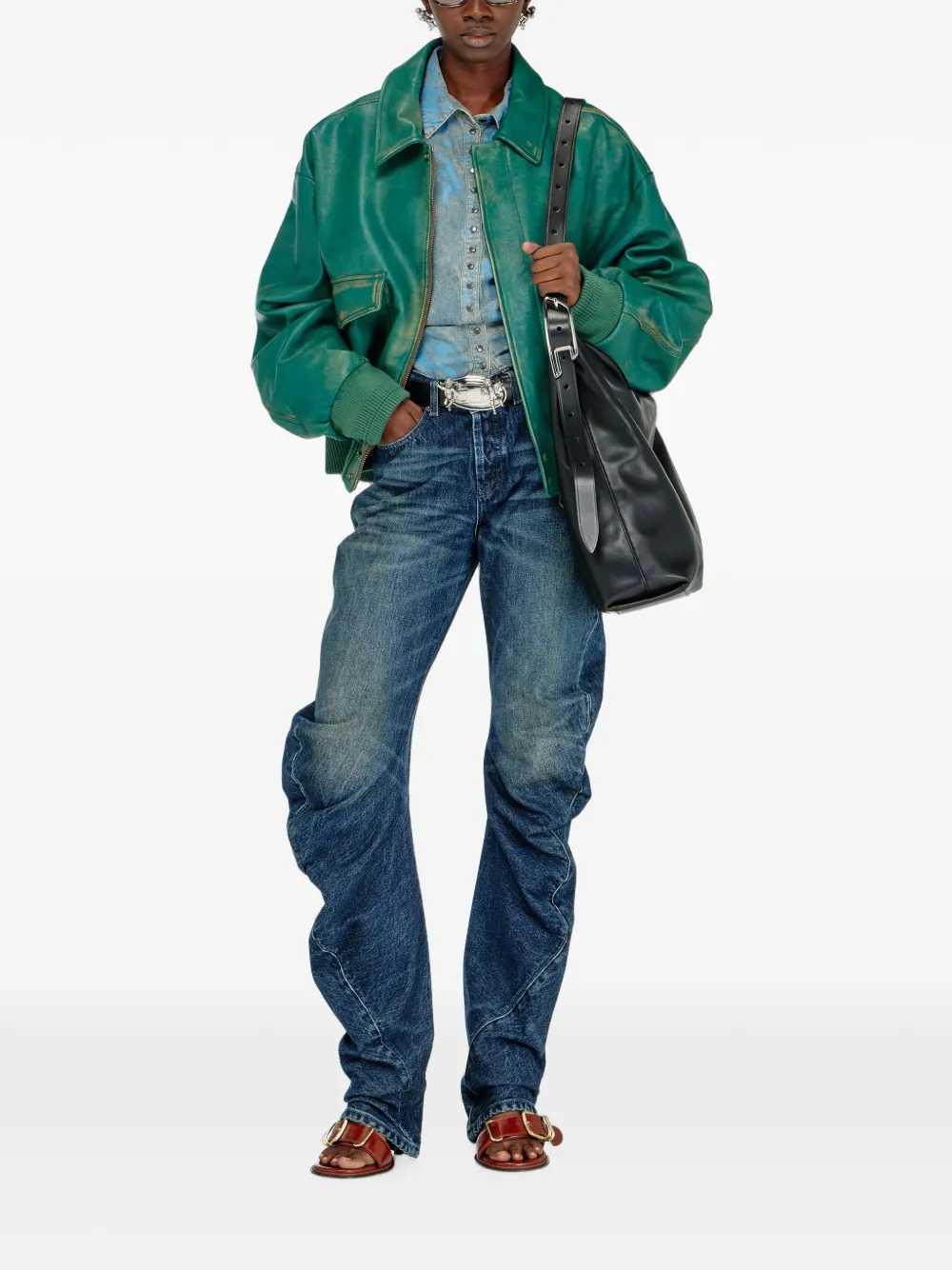 Diesel Women D-Twisty Tapered Jeans DIESEL