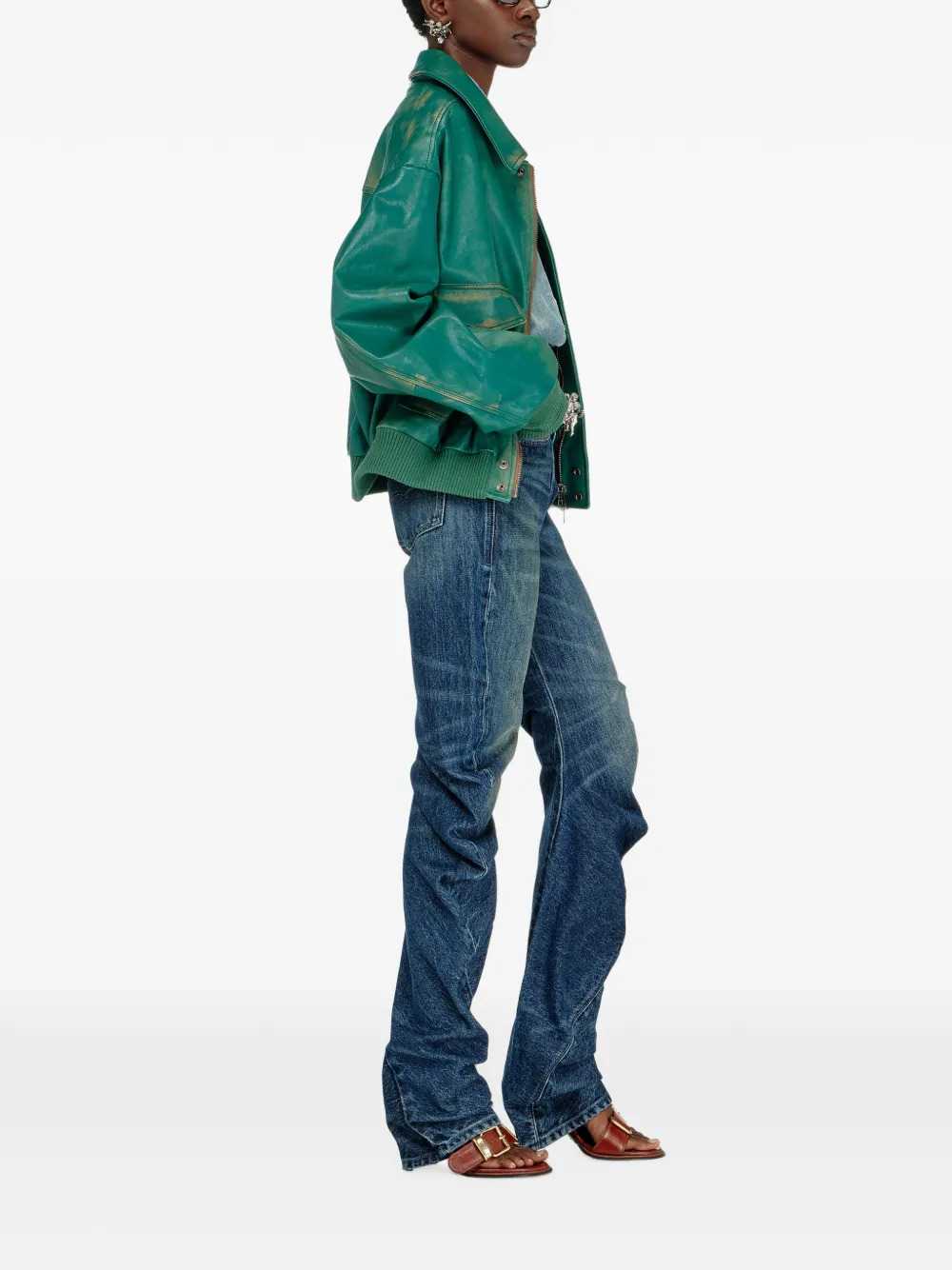 Diesel Women D-Twisty Tapered Jeans DIESEL