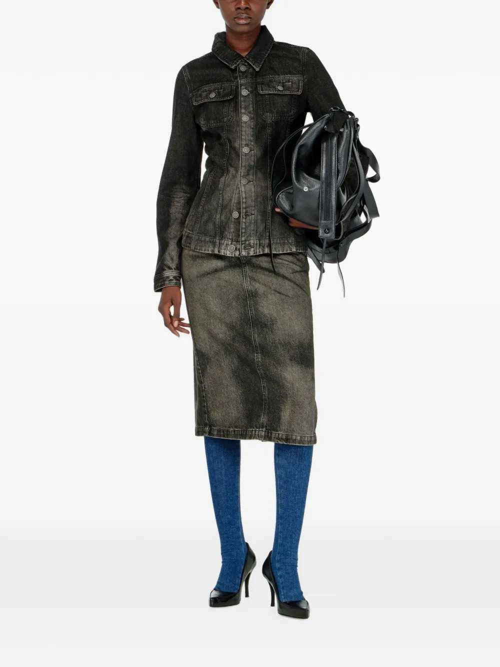 Diesel Women Long-Sleeved Jacket DIESEL