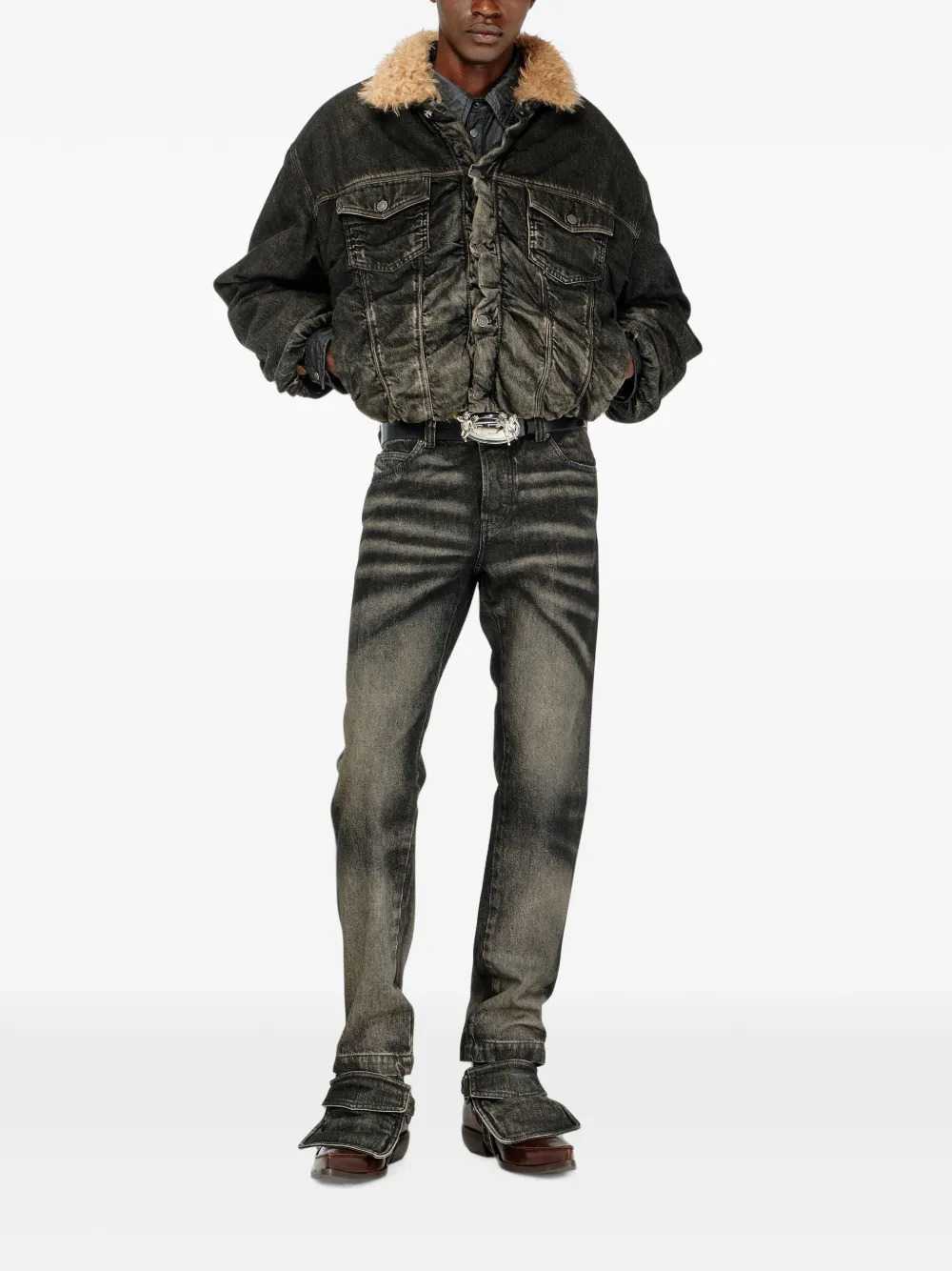 Diesel Unisex Ruffled Jacket DIESEL