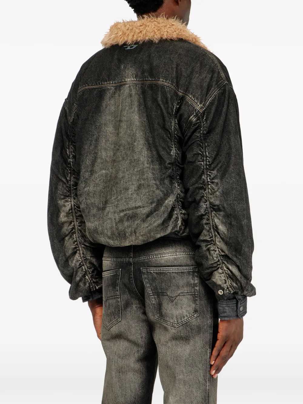 Diesel Unisex Ruffled Jacket DIESEL