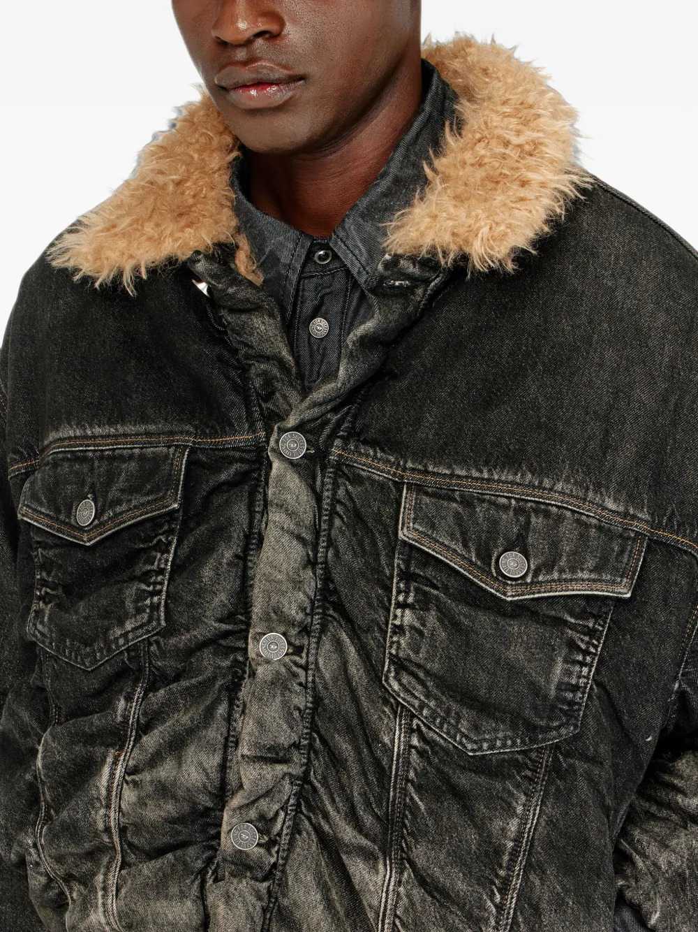 Diesel Unisex Ruffled Jacket DIESEL