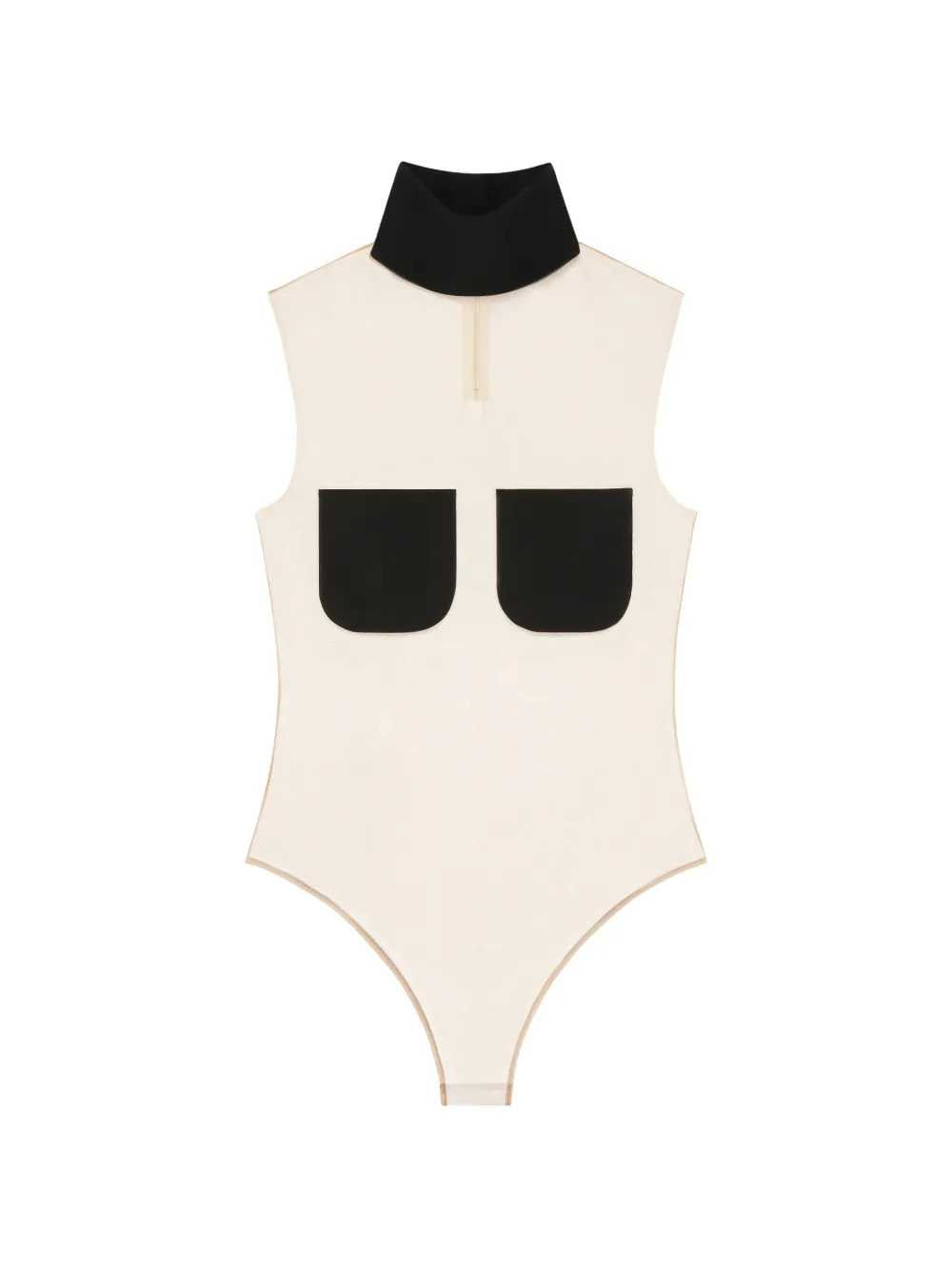 Courreges Women Bodysuit With Illusion-Effect Pockets COURREGES