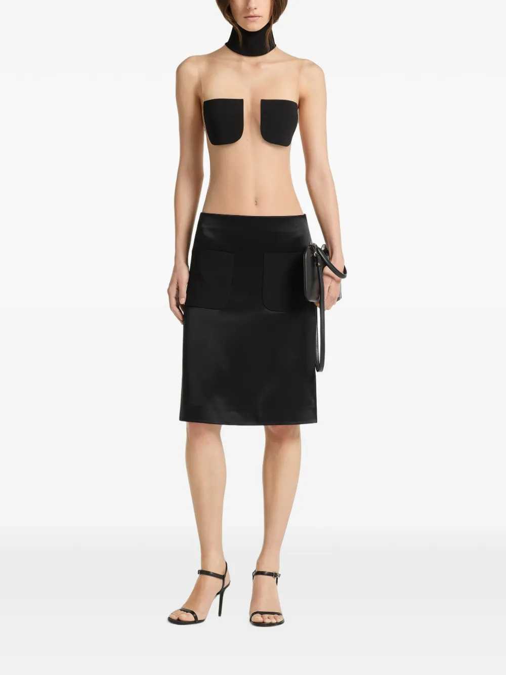 Courreges Women Bodysuit With Illusion-Effect Pockets COURREGES