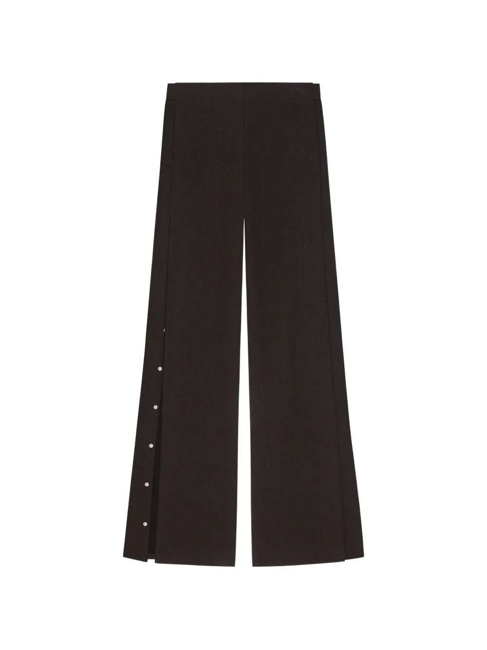 Courreges Women Melange Trousers With Snap Buttons COURREGES