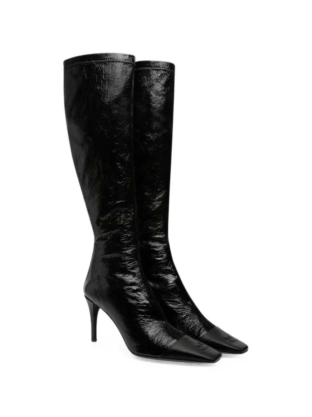 Courreges Women Ruched-Toe Boots COURREGES
