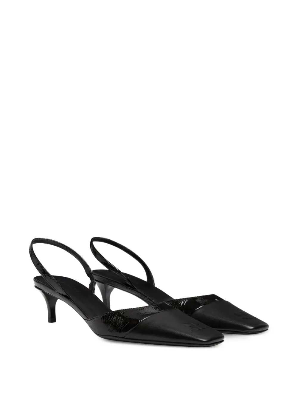 Courreges Women Slingback Pumps With Vinyl Toe COURREGES
