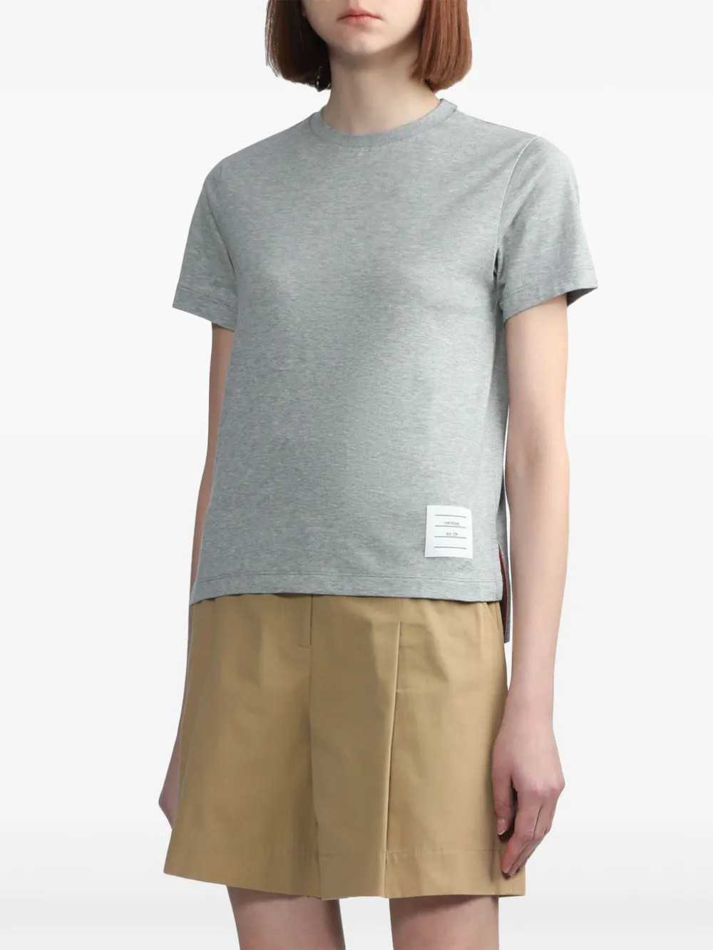 Thom Browne Women Relaxed-Fit T-Shirt THOM BROWNE
