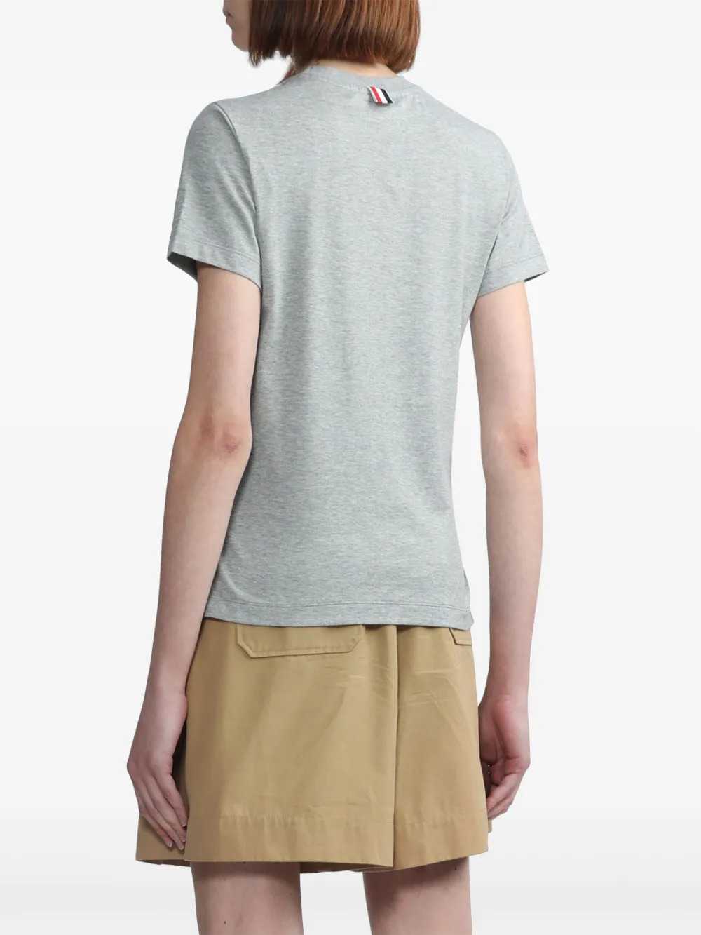Thom Browne Women Relaxed-Fit T-Shirt THOM BROWNE