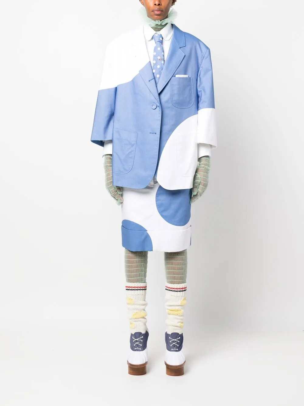 Thom Browne Women Cropped Shirt THOM BROWNE