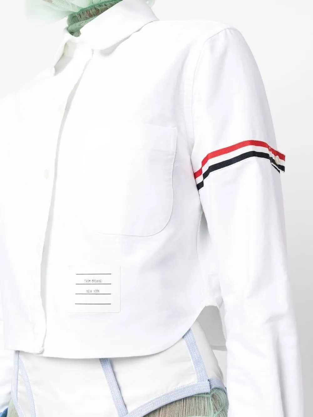 Thom Browne Women Cropped Shirt THOM BROWNE