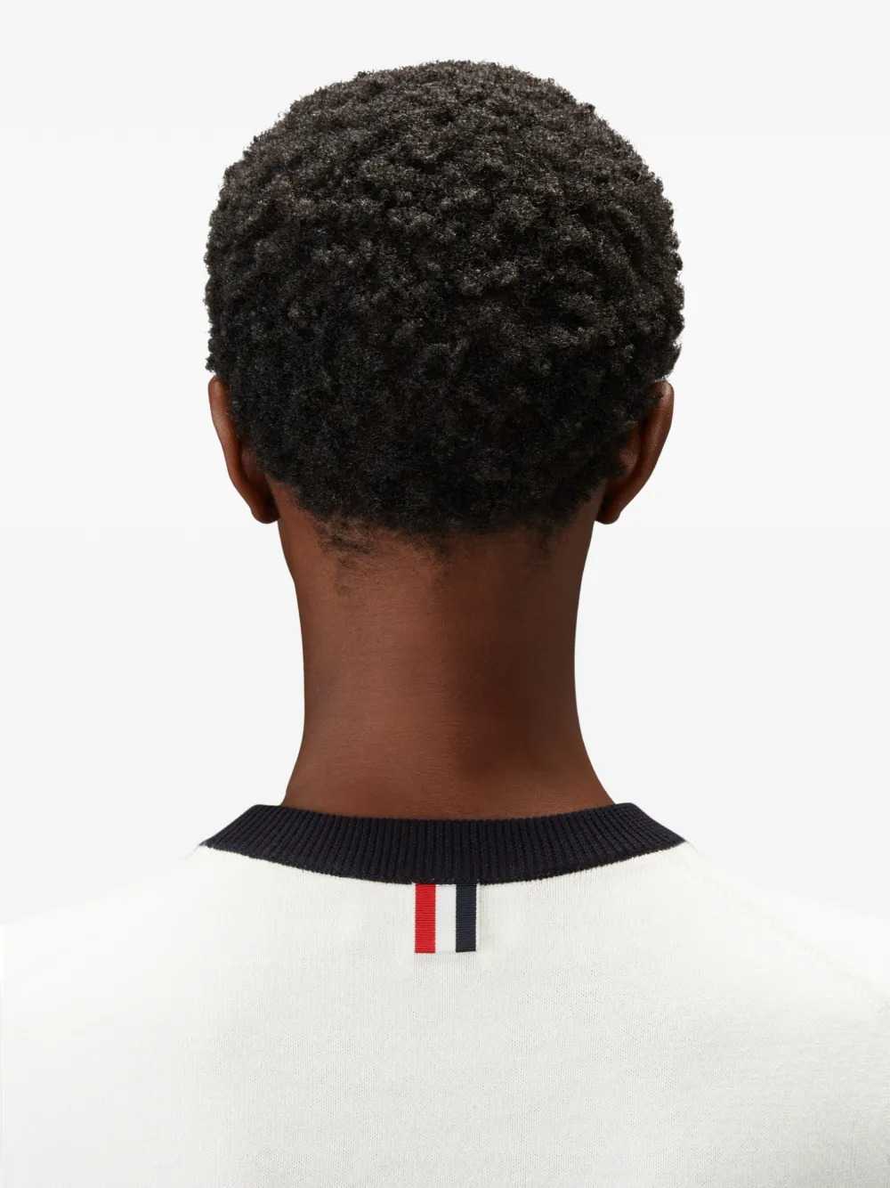 Thom Browne Women Hector Jersey T-Shirt With 4-Bar Detail THOM BROWNE