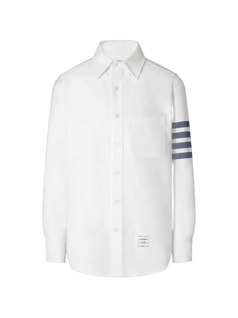 Thom Browne Men Oxford Shirt With 4-Stripe Detail THOM BROWNE