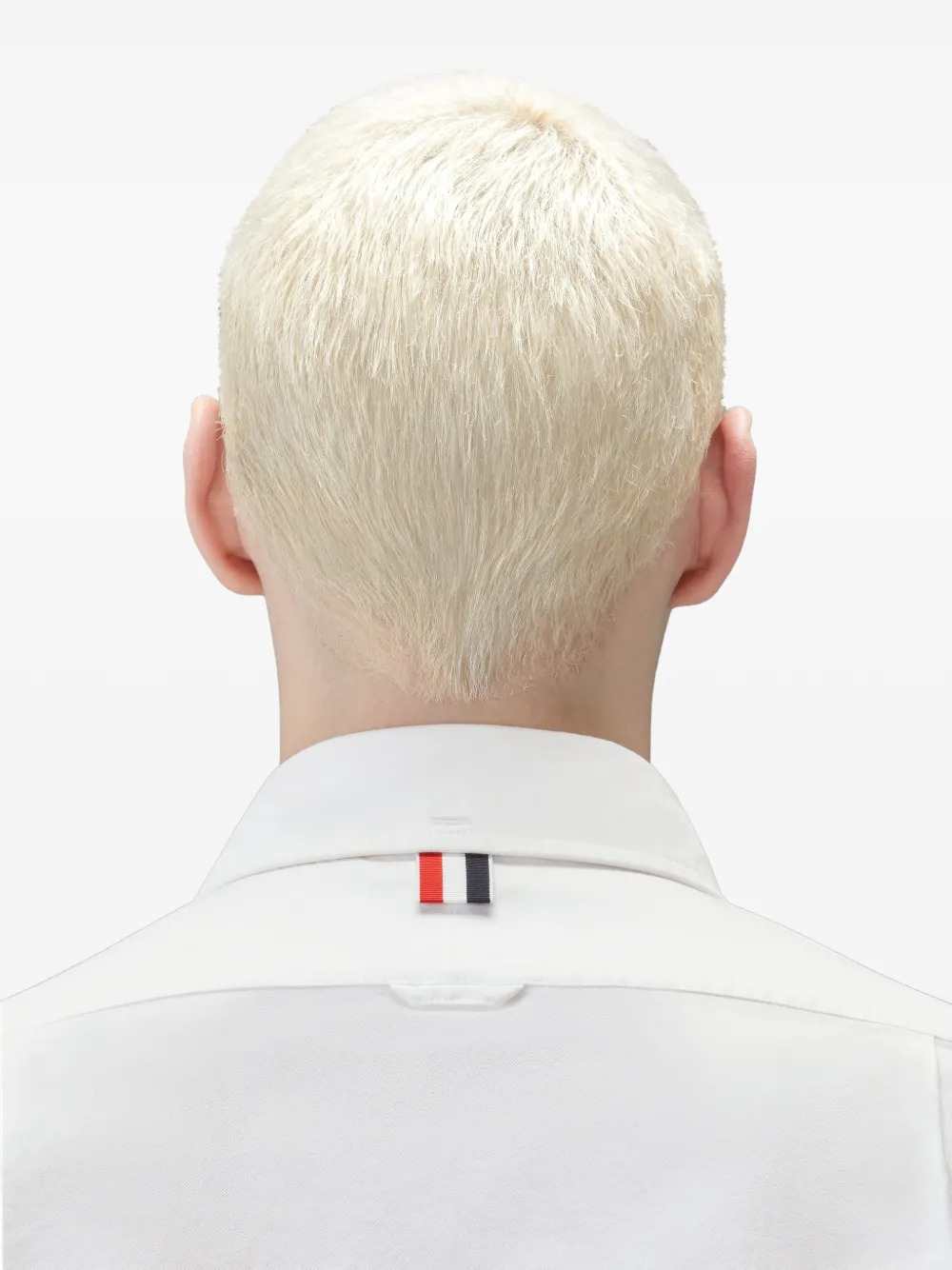 Thom Browne Men Oxford Shirt With 4-Stripe Detail THOM BROWNE
