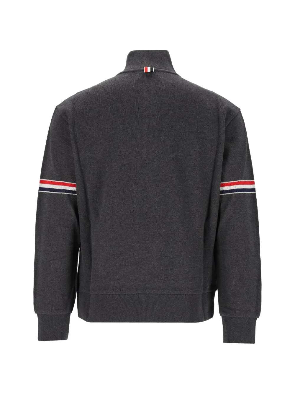 Thom Browne Men Button-Detail Striped Sweater THOM BROWNE