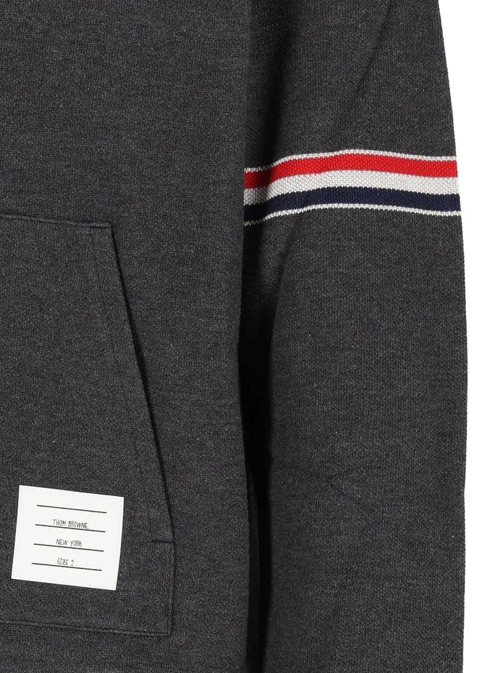Thom Browne Men Button-Detail Striped Sweater THOM BROWNE
