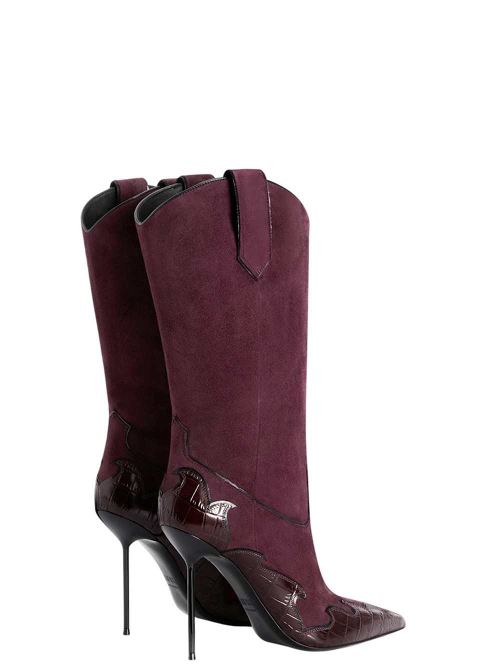 Paris Texas Women Lidia Queen Of Hearts Boot 105 PARIS TEXAS