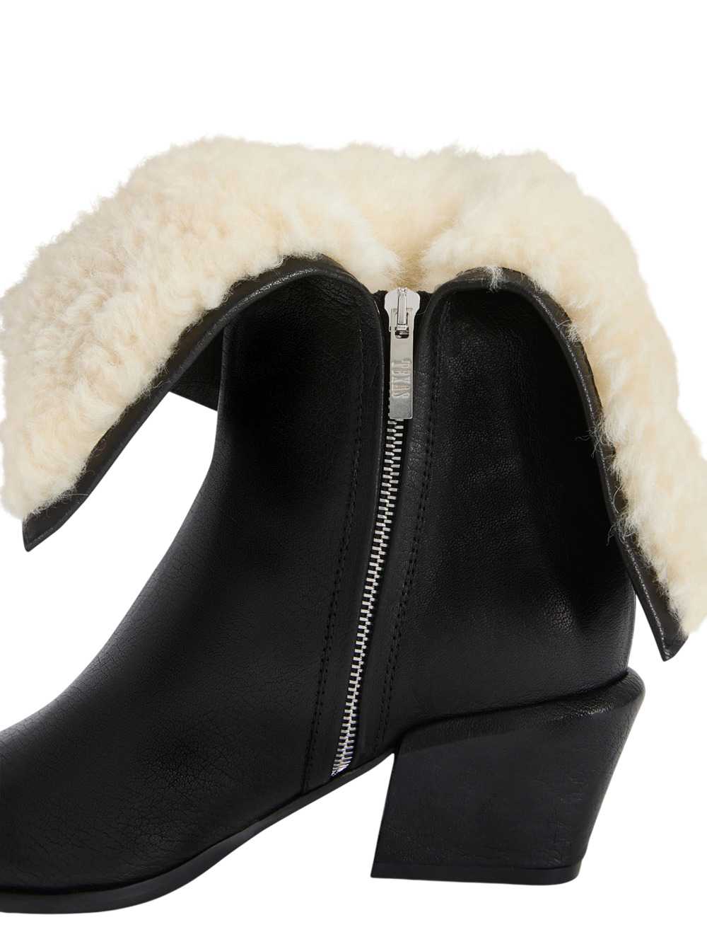 Paris Texas Women Bettina Shearling-Trimmed Ankle Boots PARIS TEXAS