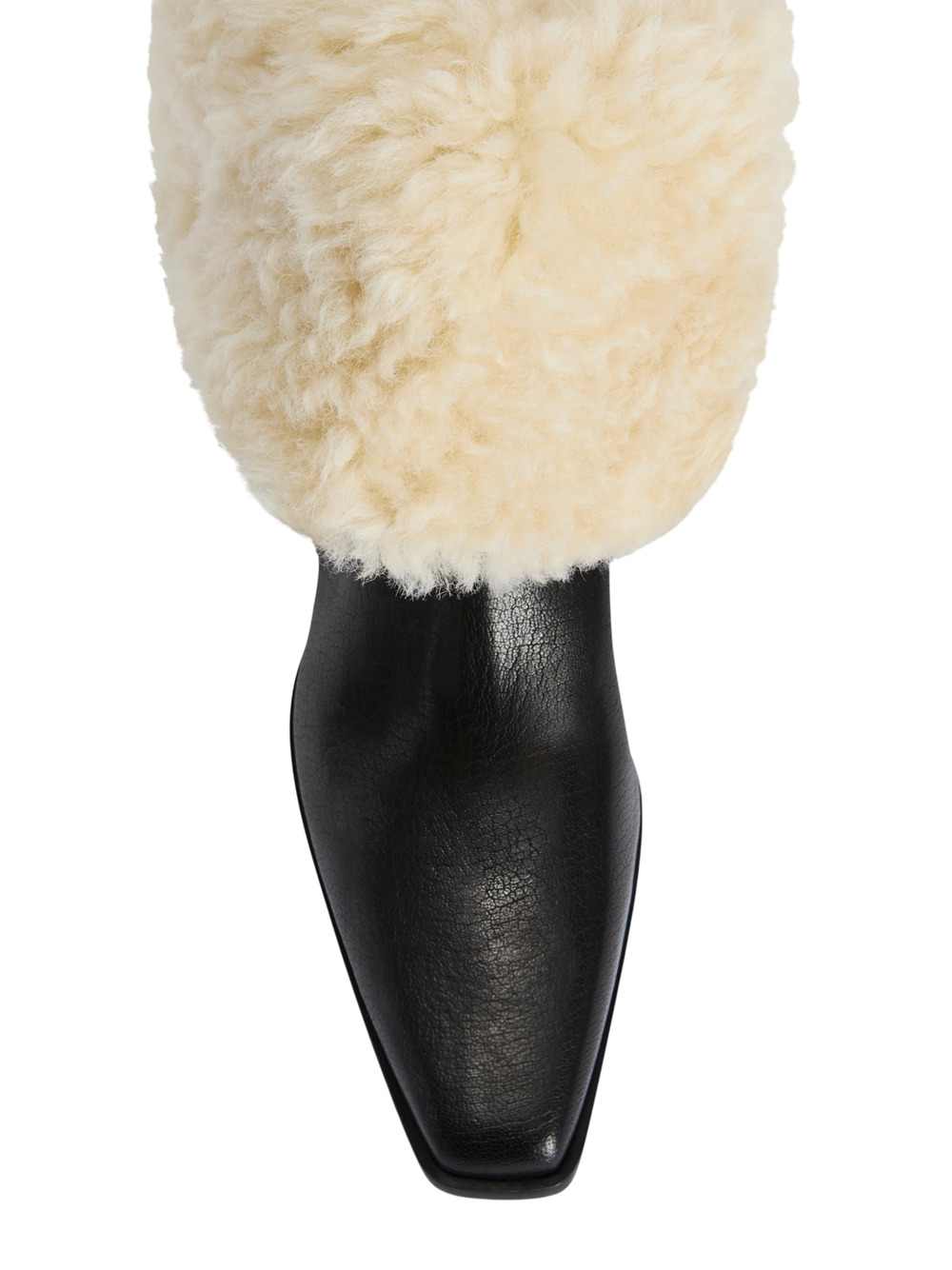 Paris Texas Women Bettina Shearling-Trimmed Ankle Boots PARIS TEXAS