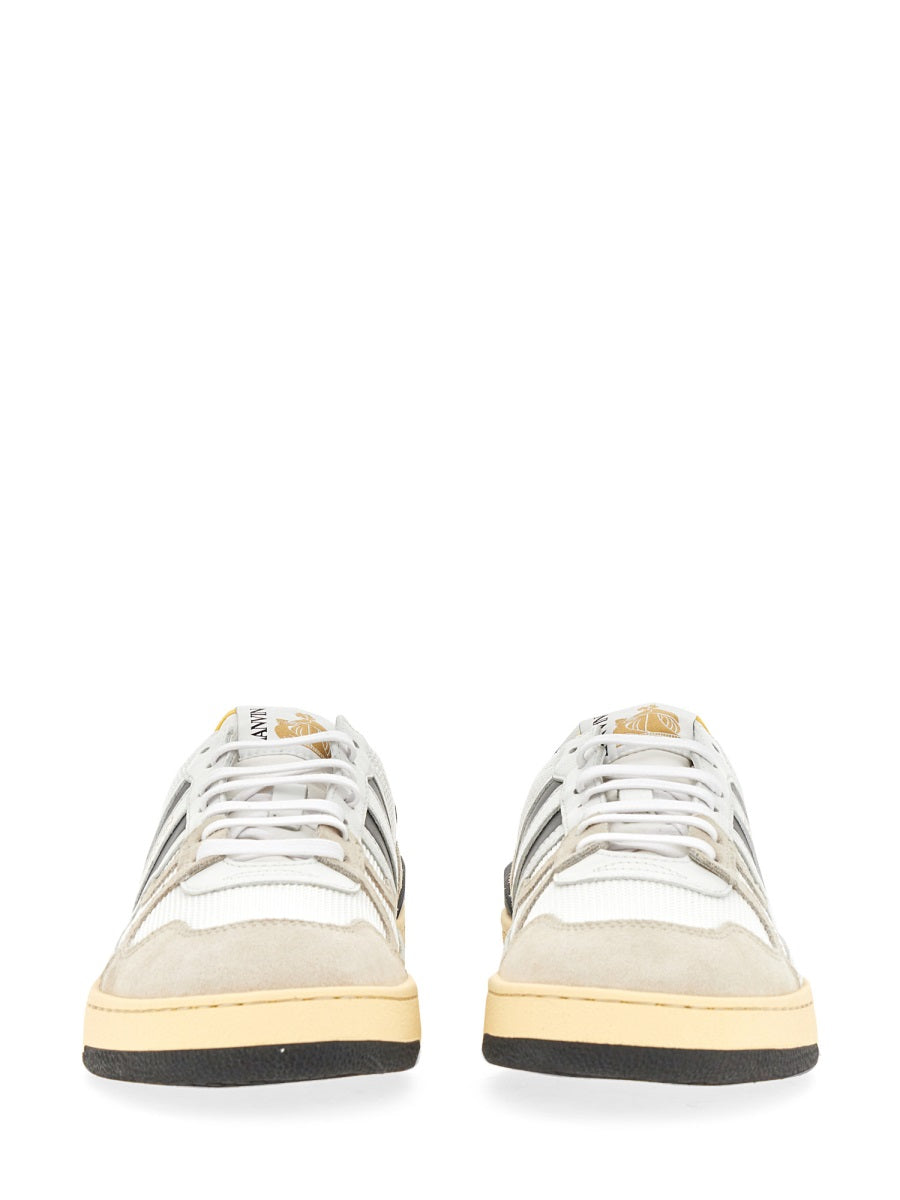 Lanvin Women Mesh, Suede And Nappa Leather Sneaker LANVIN