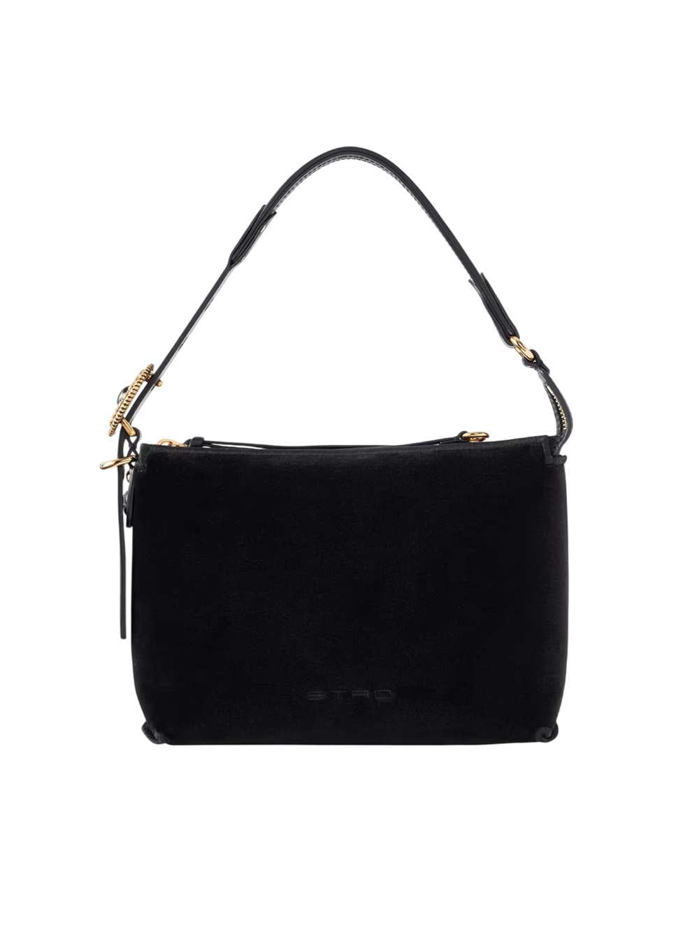 Etro Women Hobo-Style Shoulder Bag, Size S, In Velvet, 22X15x10 ETRO