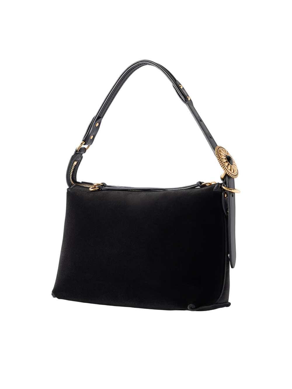 Etro Women Hobo-Style Shoulder Bag, Size S, In Velvet, 22X15x10 ETRO