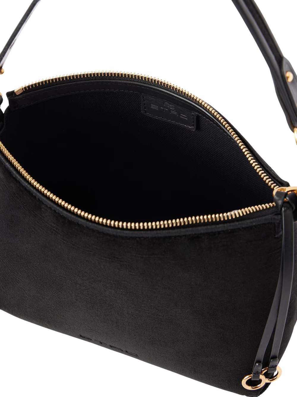 Etro Women Hobo-Style Shoulder Bag, Size S, In Velvet, 22X15x10 ETRO